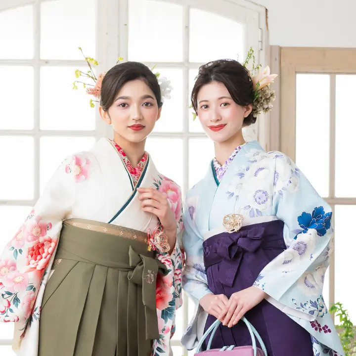 東京新宿のお洒落でかわいい卒業袴レンタル
