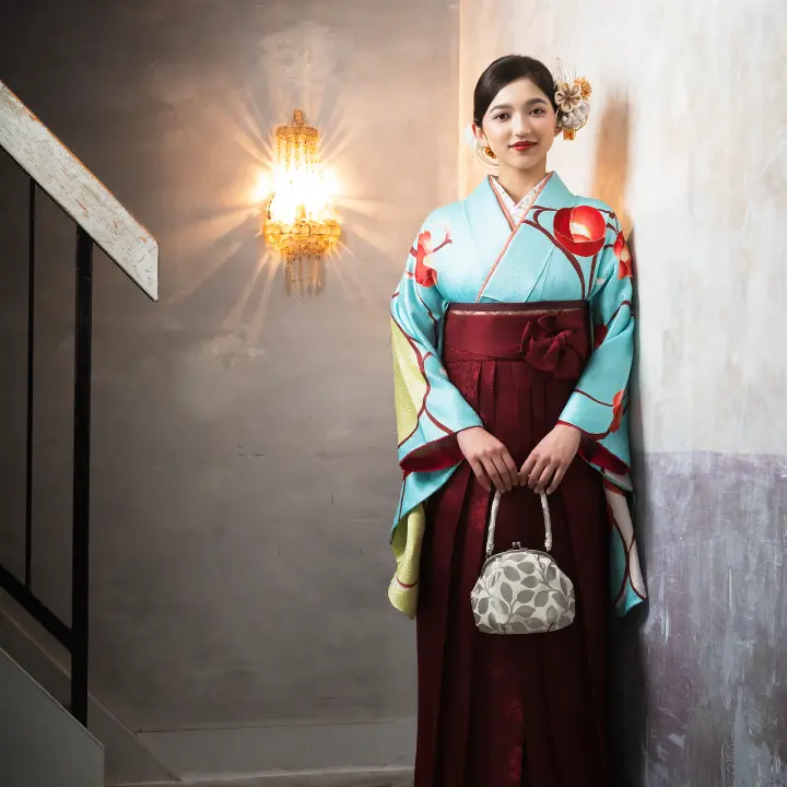 東京新宿のお洒落でかわいい卒業袴レンタル