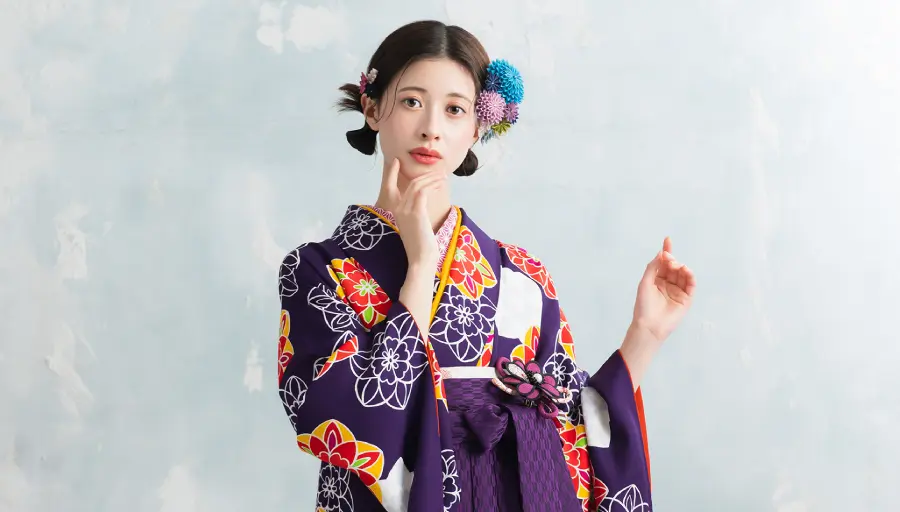 東京日本橋のお洒落で可愛い卒業袴レンタル